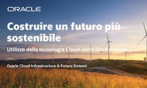 Futura Sistemi partecipa all’Oracle Sustainability Program