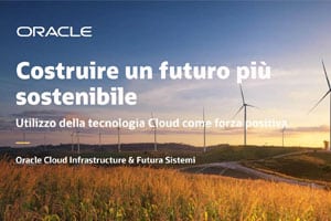 Scopri di più sull'articolo Futura Sistemi partecipa all’Oracle Sustainability Program