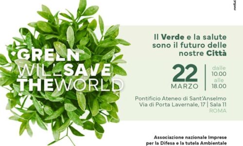 GINVE è sponsor dell’evento “Il Verde e la Salute sono il Futuro delle Nostre Città”!